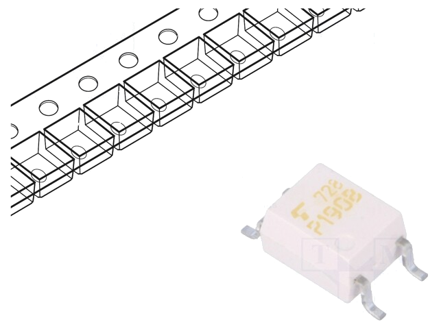 Opto-coupler; SMD; Ch: 1; OUT: fotodiode; 2,5kV; MFSOP6 Opto-coupler; SMD; Ch: 1; OUT: fotodiode; 2,5kV; MFSOP6